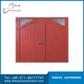 ประตูโรงรถลักส์ไม้สัก